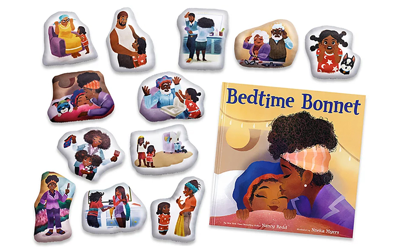 Bedtime Bonnet book and felt board pieces