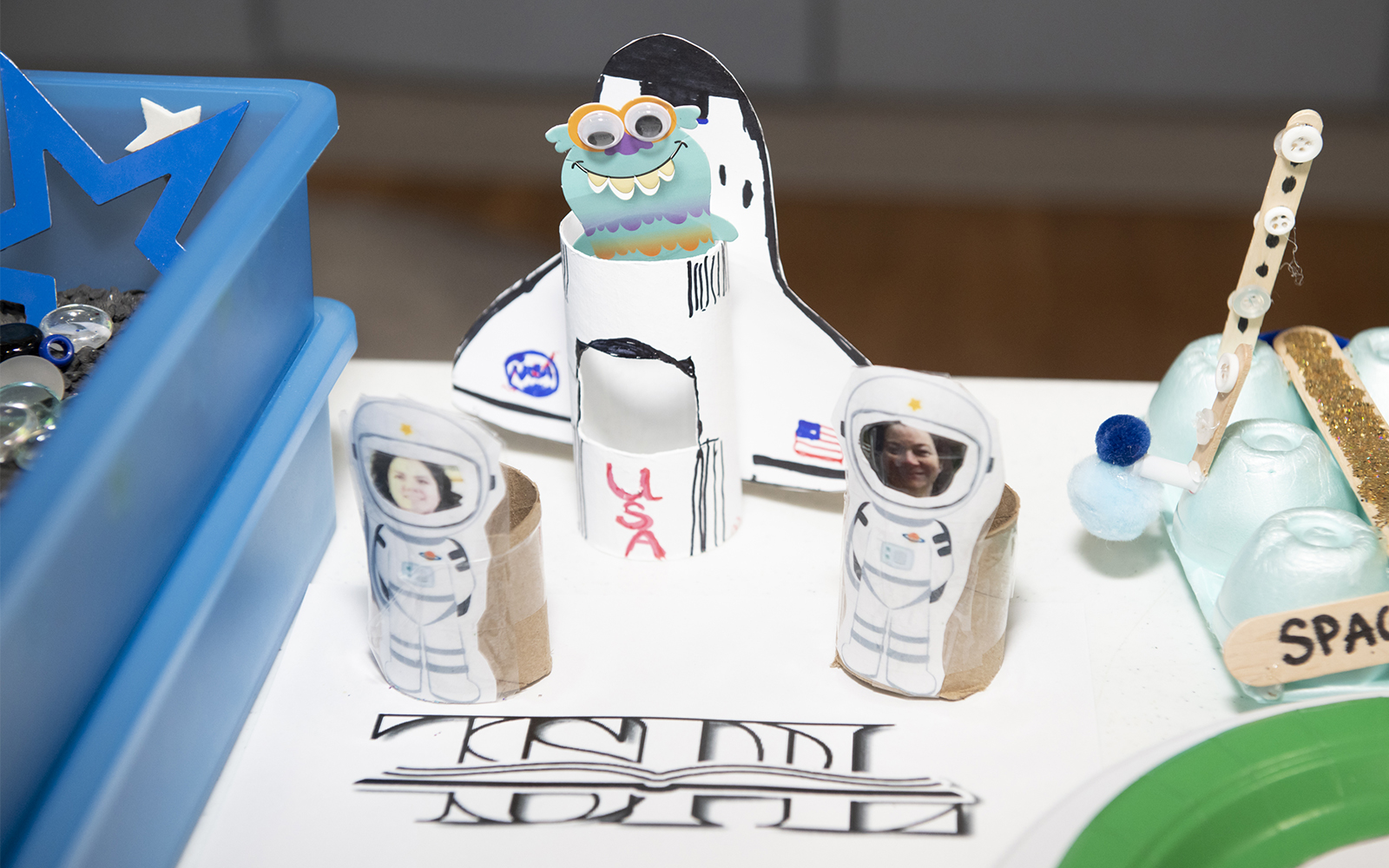 space themed crafts at the 2019 SRP workshop
