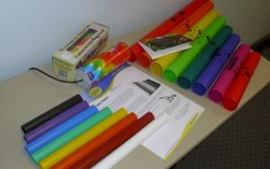 Contents of the Make a Sound Early Literacy Kit
