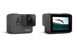 front and back views of the GoPro Hero5